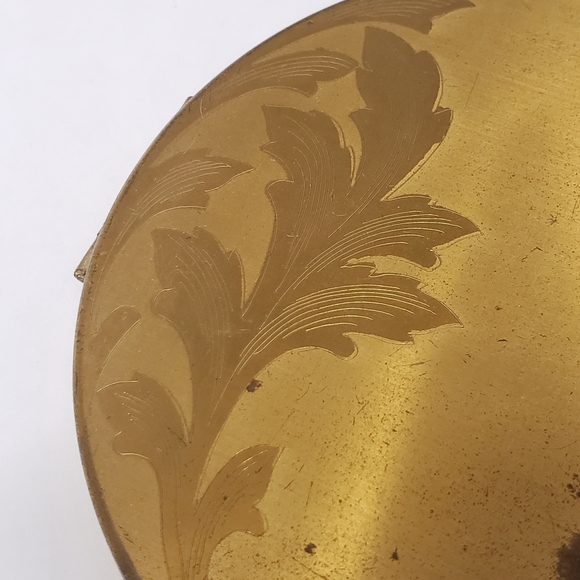 Vintage Elgin American Etched Compact - Picture 10 of 10